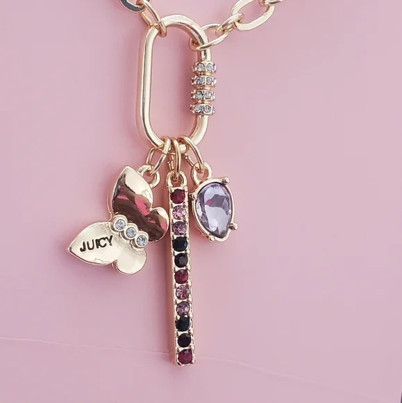 Juicy Couture Charmed Butterfly Necklace ๐ฆ - Picture 4 of 10